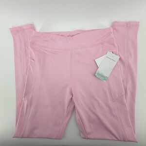 Balance Collection Kids Pink Lady Leggings Size M 10 12 Polyester Spandex Pocket